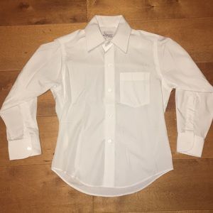 Tom Sawyer Boys White Button Down